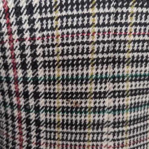 American Vintage Vintage Prisma Houndstooth Multicolored Tweed Black and White Blazer