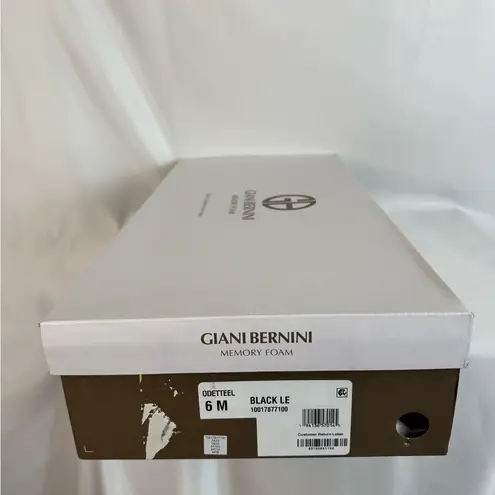 Giani Bernini Black Over the Knee Boots with Chunky Heel