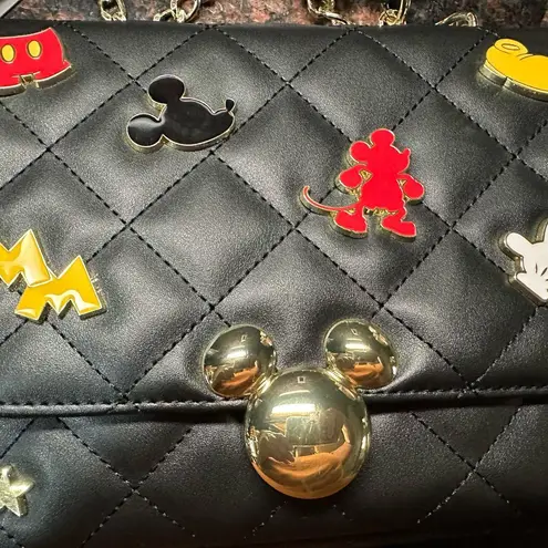 Lounge Fly Disney Mickey Mouse Icons Quilted Crossbody Bag BoxLunch Exclusive