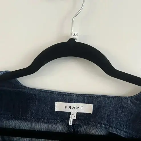 frame denim  Nina Crop Blouse Size XS