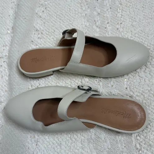 Madewell  The Kinley Mary Jane Mule in Ivory Cream Size 9.5