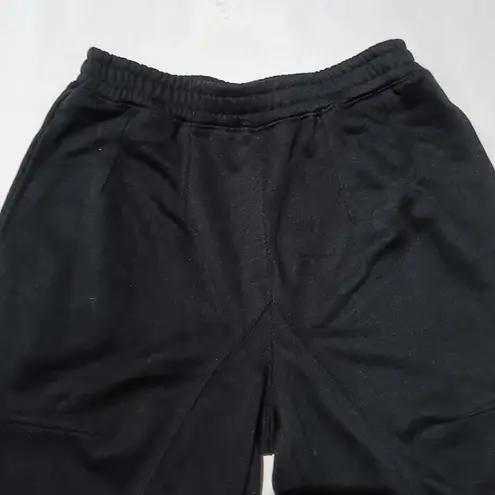 Anrabess Baggy Activewear Joggers-Small-Pockets-Elastic Waist & Cuffs-High Rise