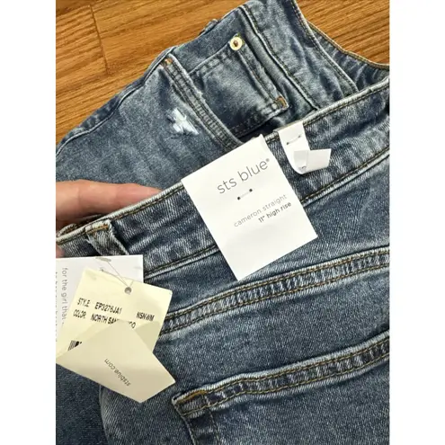sts blue Cameron Straight High Rise Denim Jeans Womens 29/8 Y2K Edgy Classic NWT