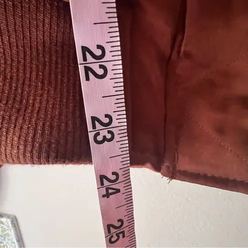 House Of Harlow 1960 Brown Satin Pilot Jacket SIZE XS Sienna 80's Retro Glam