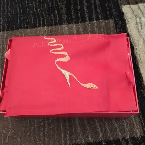 Rene Caovilla black&white daisy sandal Black Size undefined