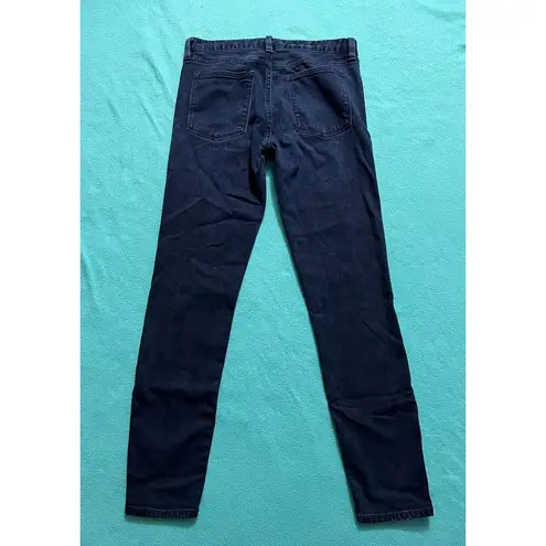 J.Crew  Jeans Women's 26 Blue Denim Pants Dark Wash‎ Toothpick Color Block