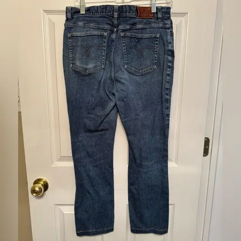 Ralph Lauren  JEANS CO Sz 8P High Rise Straight Leg Blue Denim Women