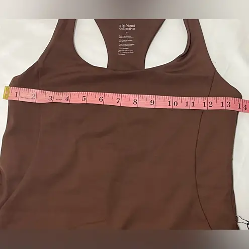 Girlfriend Collective brown Paloma Dress SMALL