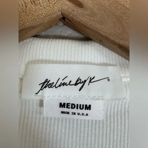 The Line By K Kili Bodysuit in White size Medium $149 Revolve