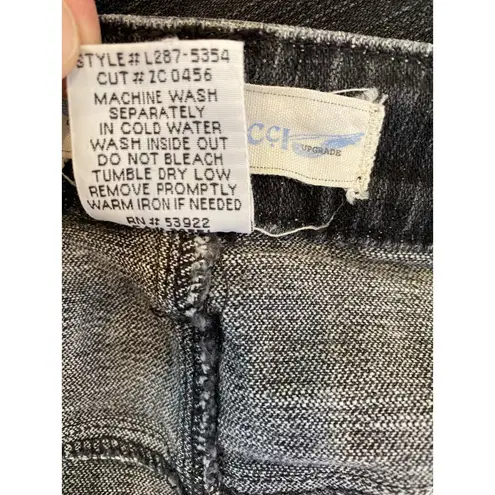 Z. Cavaricci Charcoal Denim Mini Skirt EUC Sz 20 Cotton Women’s Casual Retro Gray