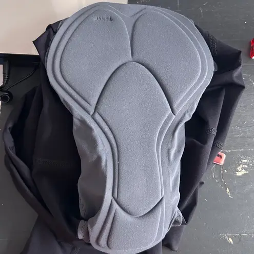 Terry Precission Cycling Shorts Womens Large Capri Bike Padded Bike Triathlete Black