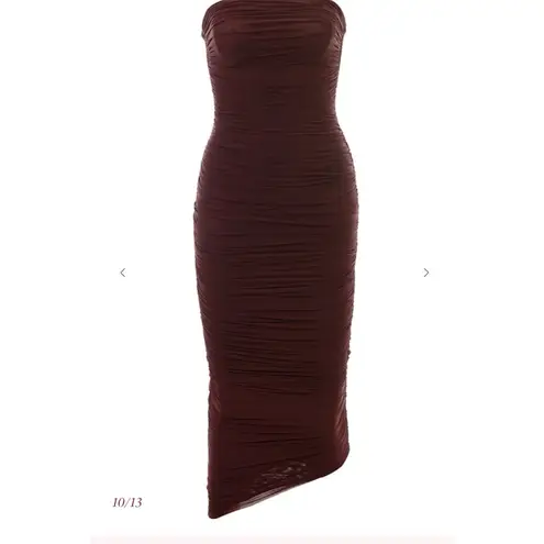 House Of CB  Sasha Raisin Midi Dress Size Medium 2350