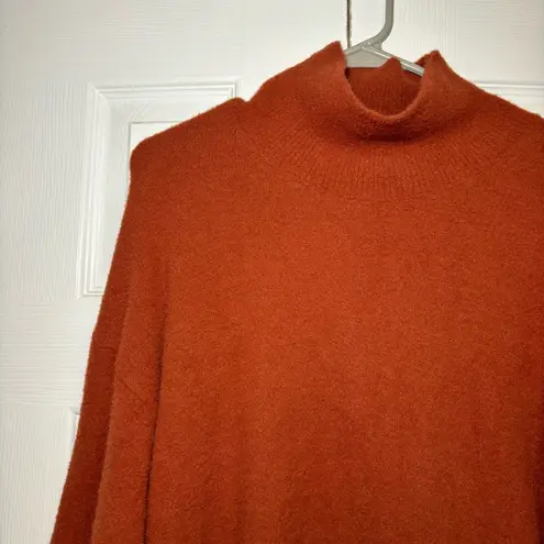 Wilfred  Free Hush Knit Turtleneck Sweater Copper Red