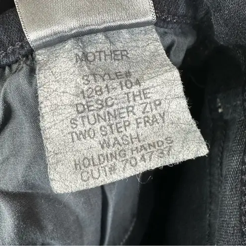 MOTHER Denim MOTHER The Stunner Zip Two Step Ankle Fray Jeans in Holding Hands Size 24