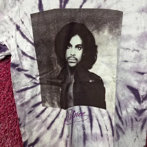 Prince Purple Rain Tie Dye Rock Tshirt size Medium