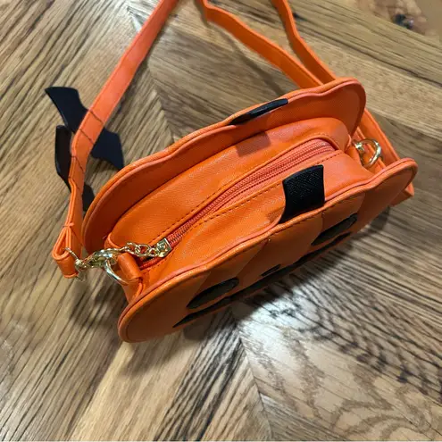 Halloween Pumpkin Crossbody Bag 🎃 Orange Jack