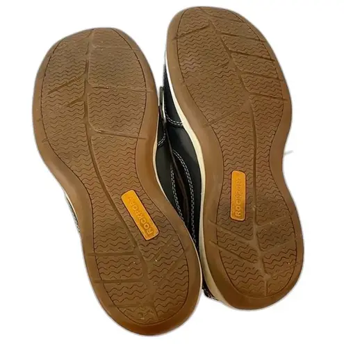 Rockport Works Women’s Sailing Club Slip Resistant Steel Toe Work Shoes Size 8 Blue