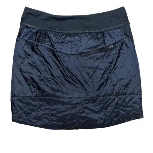 Mountain Hardwear  Trekkin Womens Quilted Skirt Size Small Outdoor Hike Black