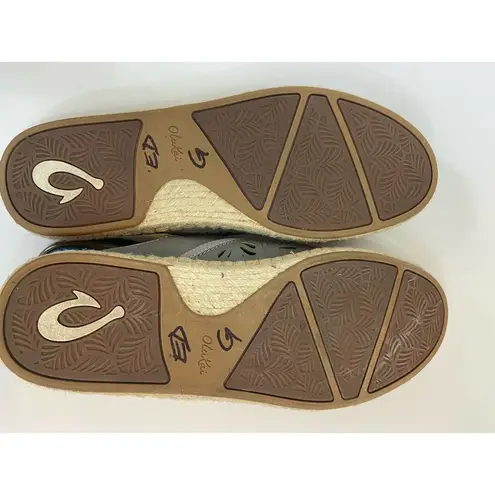 Olukai  Kaula 'olu 'ili Espadrille Mule size 9 like new