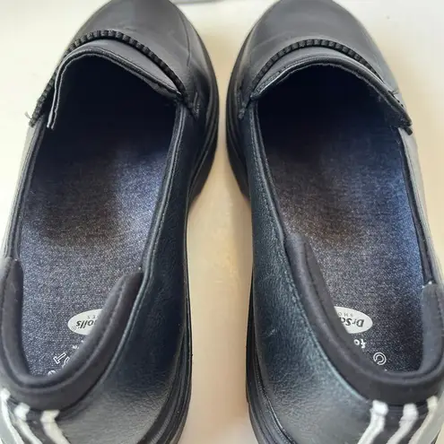 Dr. Scholls Check In Chunky Loafer Womens Shoes 8.5M Stripe Comfort Academia y2k