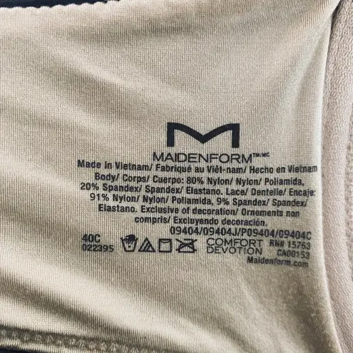 Maidenform Comfort Devotion Convertible Underwire Bra, Full Coverage - Image 7