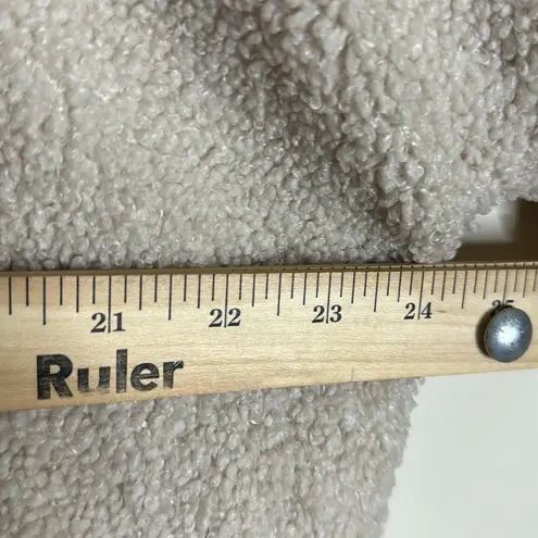 Fabletics  Jacket Womens Dream Sherpa Teddy Pullover Fleece Activewear Lounge XXL