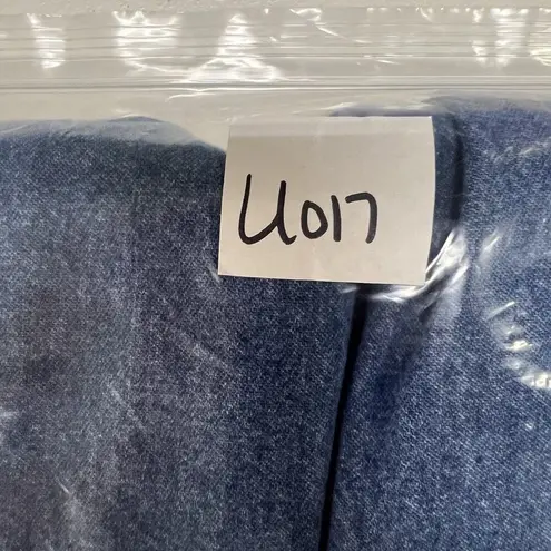 90s Y2K 2000s Size 10 Denim Midi Wrap Skirt Women’s Grunge Streetwear Whimsy USA Blue