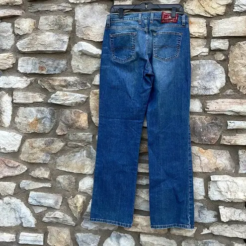 Lucky Brand  Dungaree jeans rider fit relaxed long length size 10/30