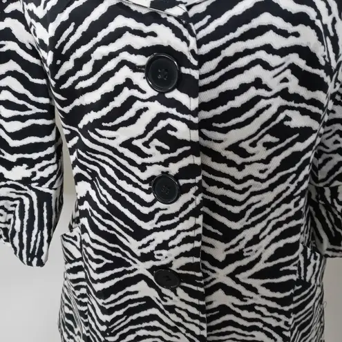 Emma James Women's Animal Print Jacket Size 6