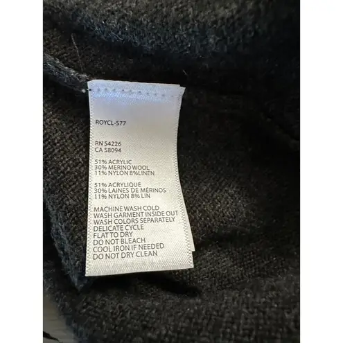 Royal Robbins Womens Wool Sweater Size XS Gray Lightweight Layering