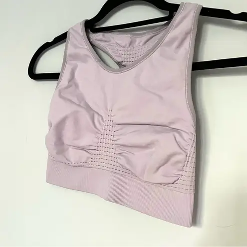 Sweaty Betty  Lilac Light Purple Stamina Workout Bra Gym Size M