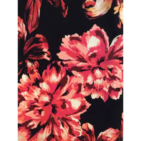 WHBM White House Black Market Floral Pencil Skirt Size 6 Stretch