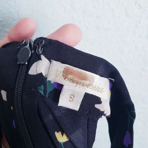 Anthropologie  Shoshanna Misael Floral Silk Halter Blouse