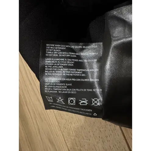 Bernardo Black Winter Neo Active Double Up Puffer EcoPlume Long Lined Womens XS