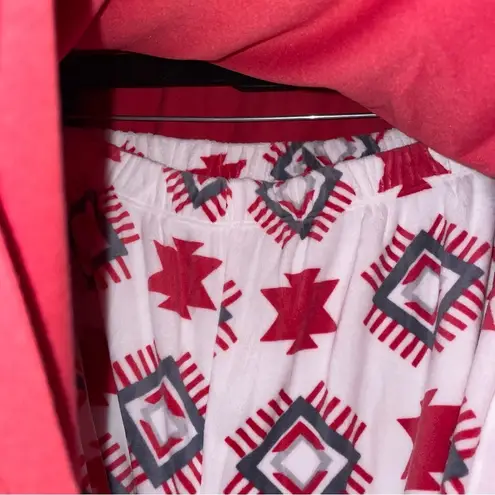 BEARPAW  2-Piece Pajama Set with Patterned Pants Size Large