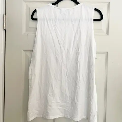 Zutter USA Graphic Tank Top Cowboy Take Me Away Distressed White L Rodeo Country Size L