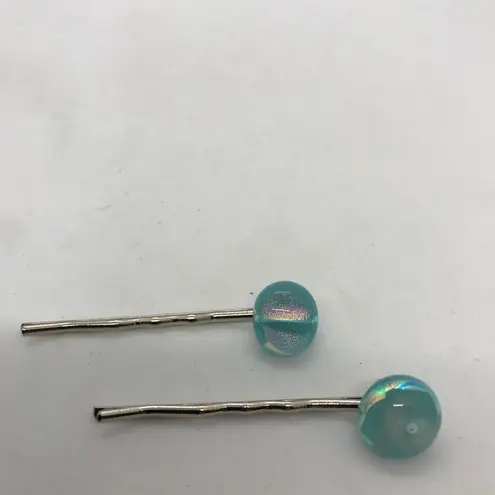 Bobby Pins Diachronic Glass Set NWT Hair Accessories Blue