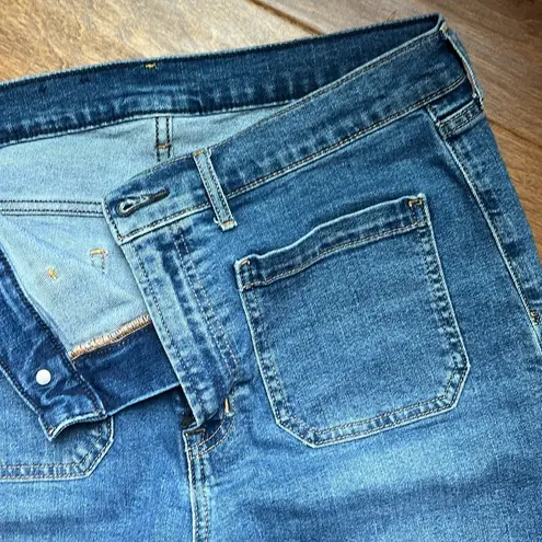 Gap  denim flare high rise, size 32/14s