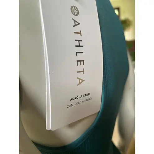 Athleta NEW  Aurora Blue Green Tank Top Women’s Size Medium NWT $49
