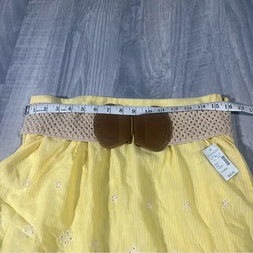 Maurice's Maurice’s Yellow Embroidered Women's Skirt; XL; NEW