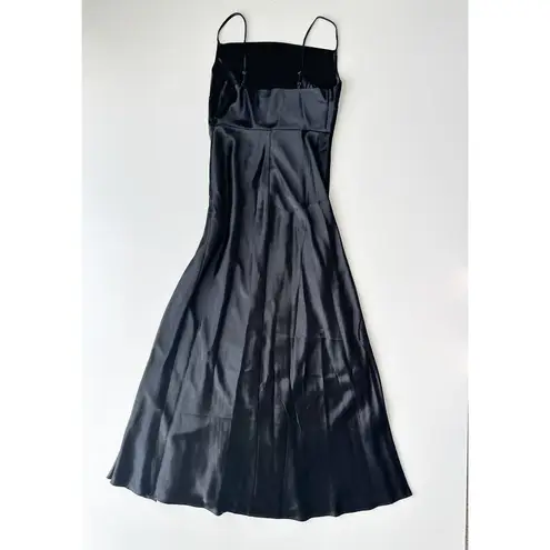 Birdy Grey Black Satin Bridesmaid Dress Medium