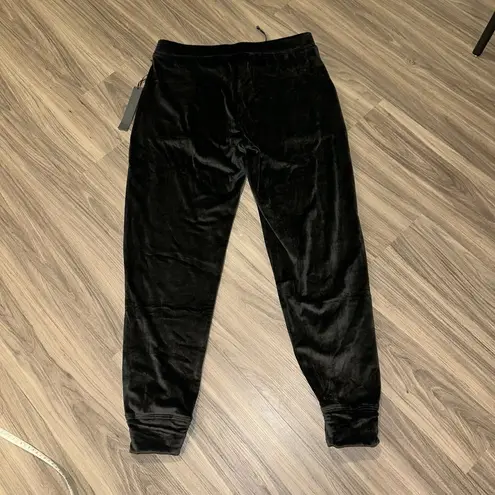 House Of Harlow 1960 Women's Size L Velour Joggers Black Large