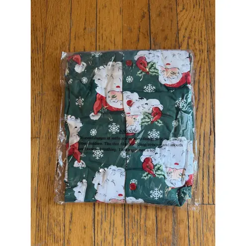 Fashion by Mirabeau Sleep Dress Womens 2X Green Long Sleeve Santa Christmas Size undefined