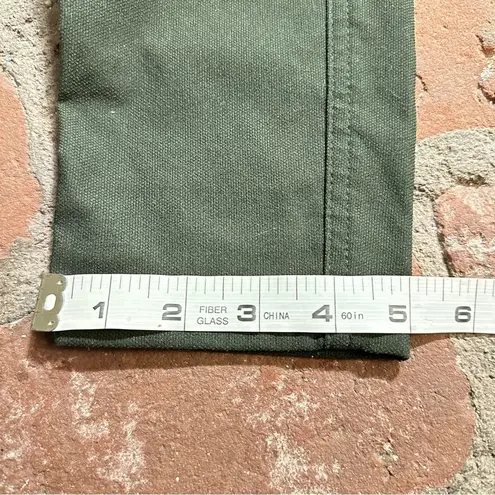 prAna Breanna Cargo Green stretchy moto style stiching multi functional pants 2