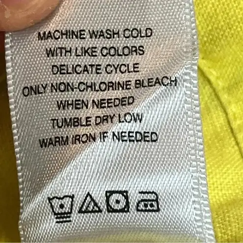 John Mark JOHN-MARK, S, Stand-up collar, slip-over, two shell buttons in front, linen