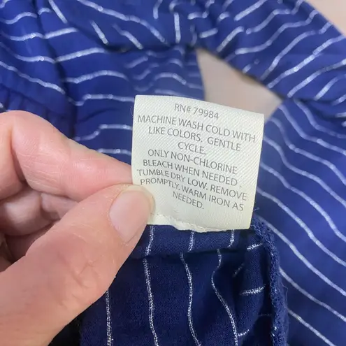 Soma Live. Lounge. Wear. Lounge dress, hooded with elastic waist, size M Blue Size M