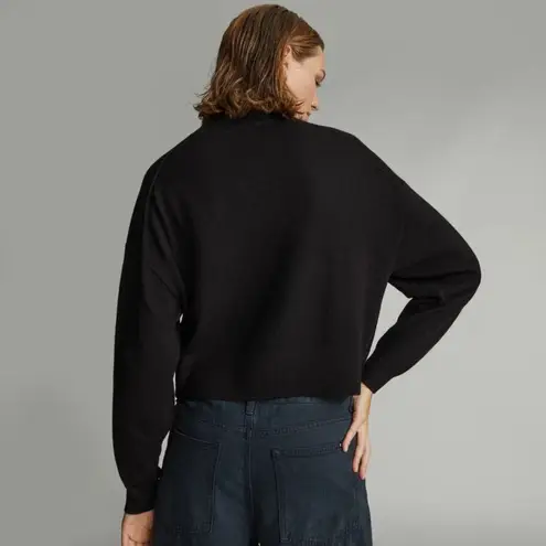 Everlane  Luxe Merino Turtleneck Sweater in Black Small New Womens Knit Top