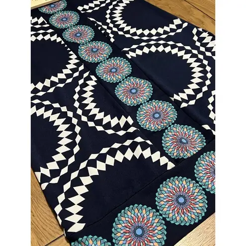 Tracy Negoshian Dress Size XS Retro Colorful Boho Stretch Comfy