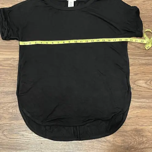 matty m Short Sleeve Blouse Black Size Small