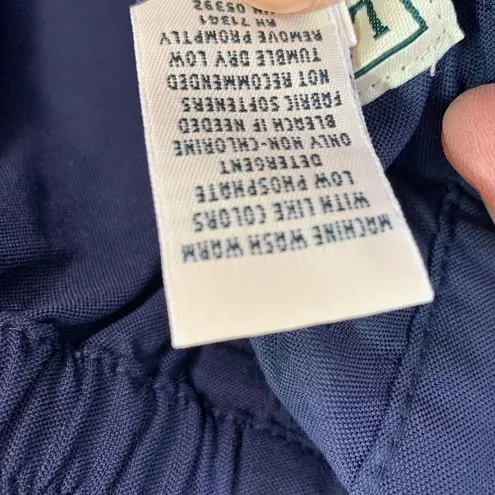 L.L. Bean Women’s Navy Hiking Outdoor Nylon Convertible Pants/Shorts W